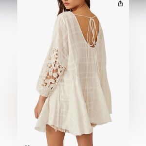 Free People White Shores Tunic